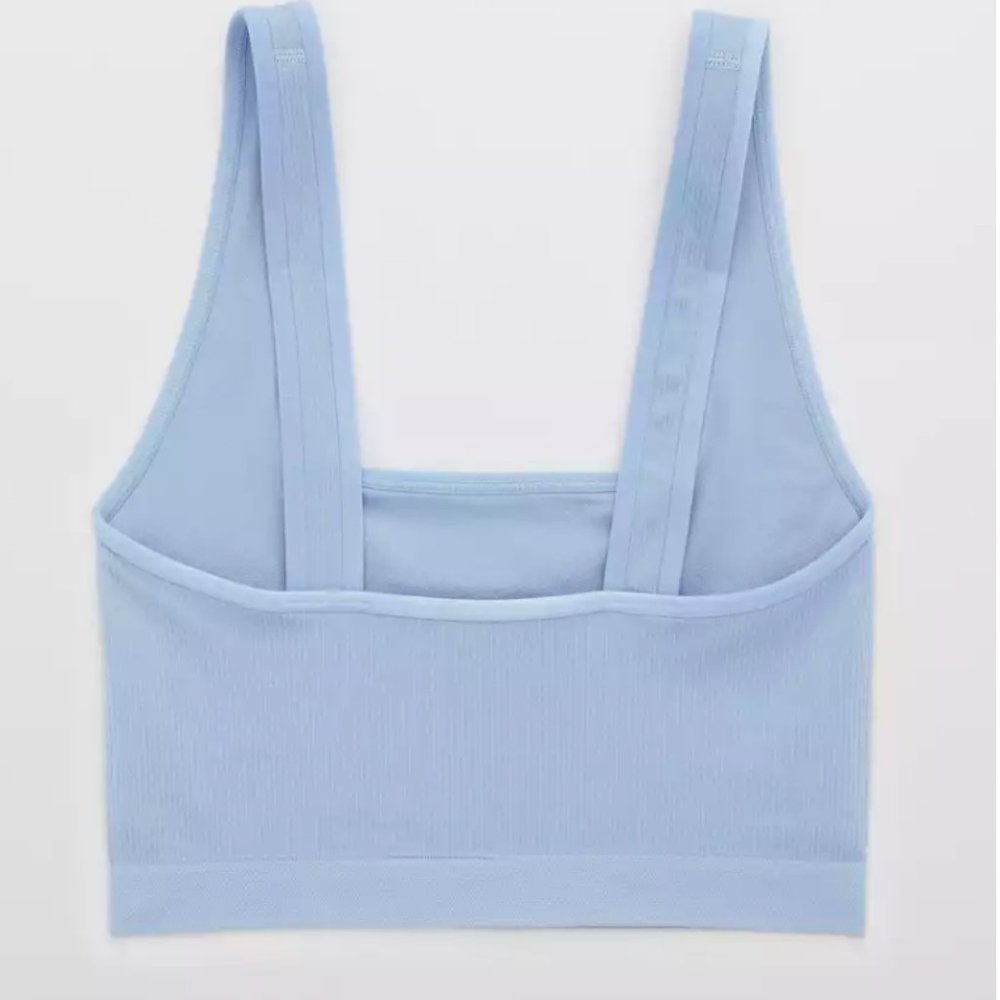Aerie Seamless Square Neck Longline Bralette - Picture 4 of 8